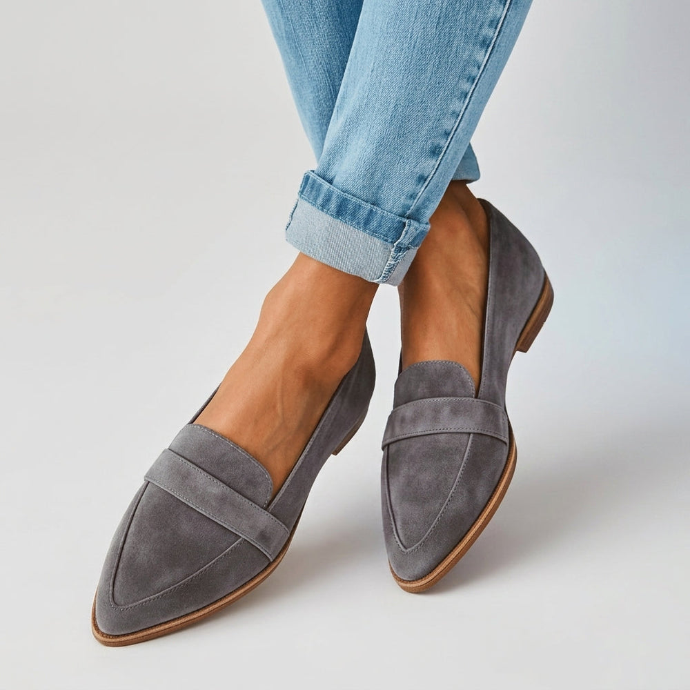 Men's Siena Soft Suede Flat Loafers