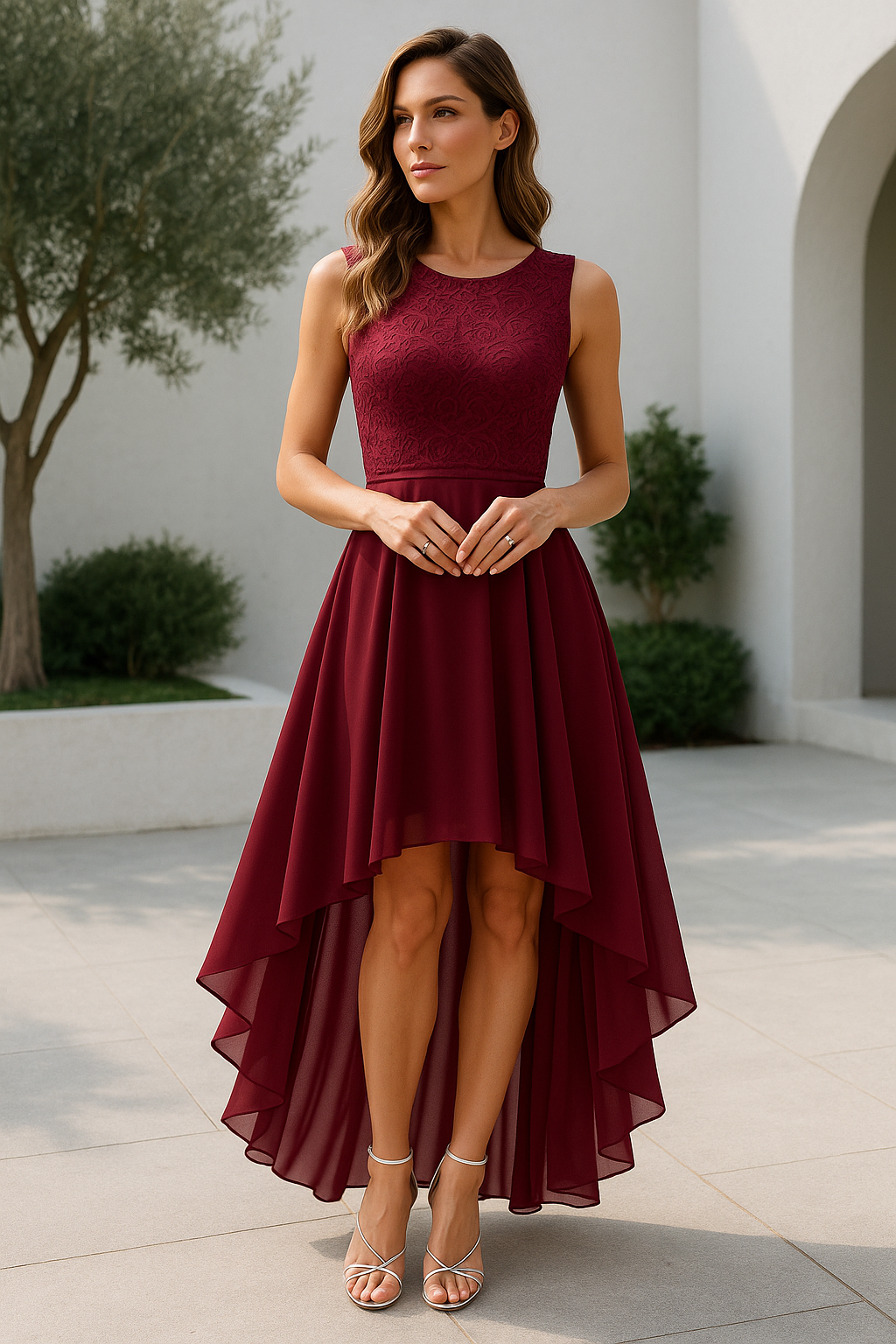 Women's Wedding Guest Dress - Sleeveless Wedding Guest Dress from Clara & James Palm Beach