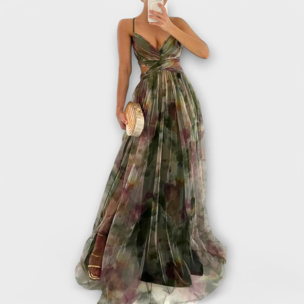 Women's Mesh Maxi Dress