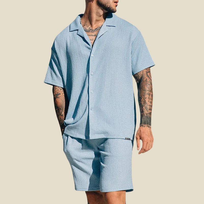 Men's Camp Shirt Set | Two-Piece
