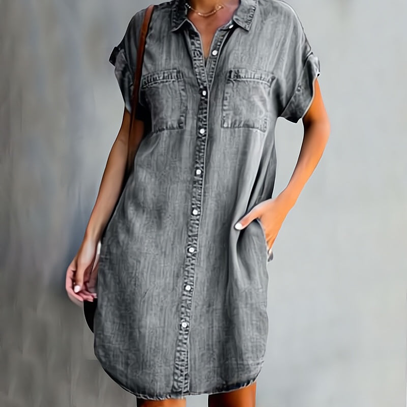 Women's Dress with Buttons