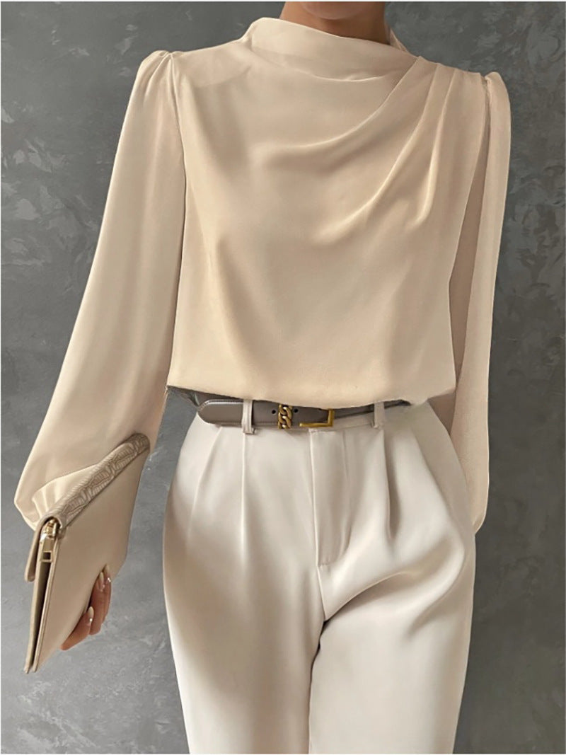 Women's Elegant Relaxed Fit Blouse with Timeless Appeal Everyday Top & Bottom from Clara & James Palm Beach
