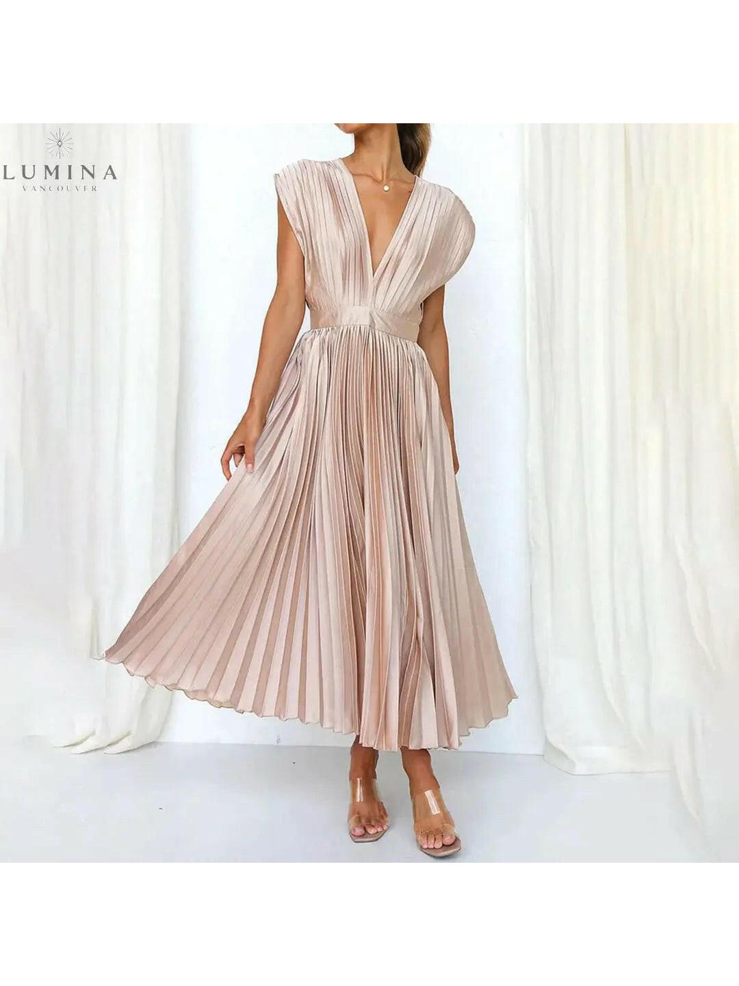 Women's Elegant Dress Wedding Guest Dress from Clara & James Palm Beach