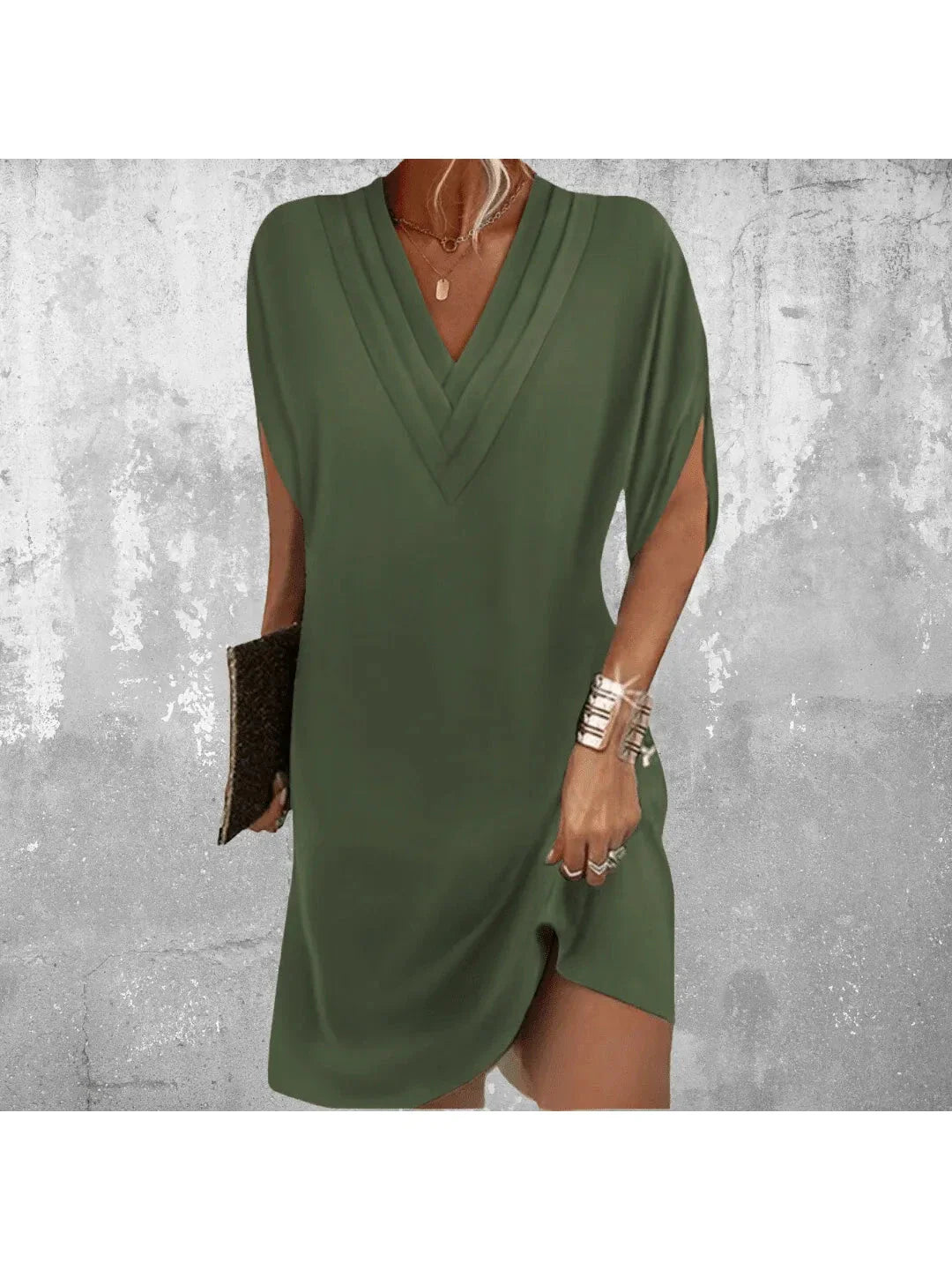Women's Elegant flattering fit Dress Cocktail & Formal Dress from Clara & James Palm Beach