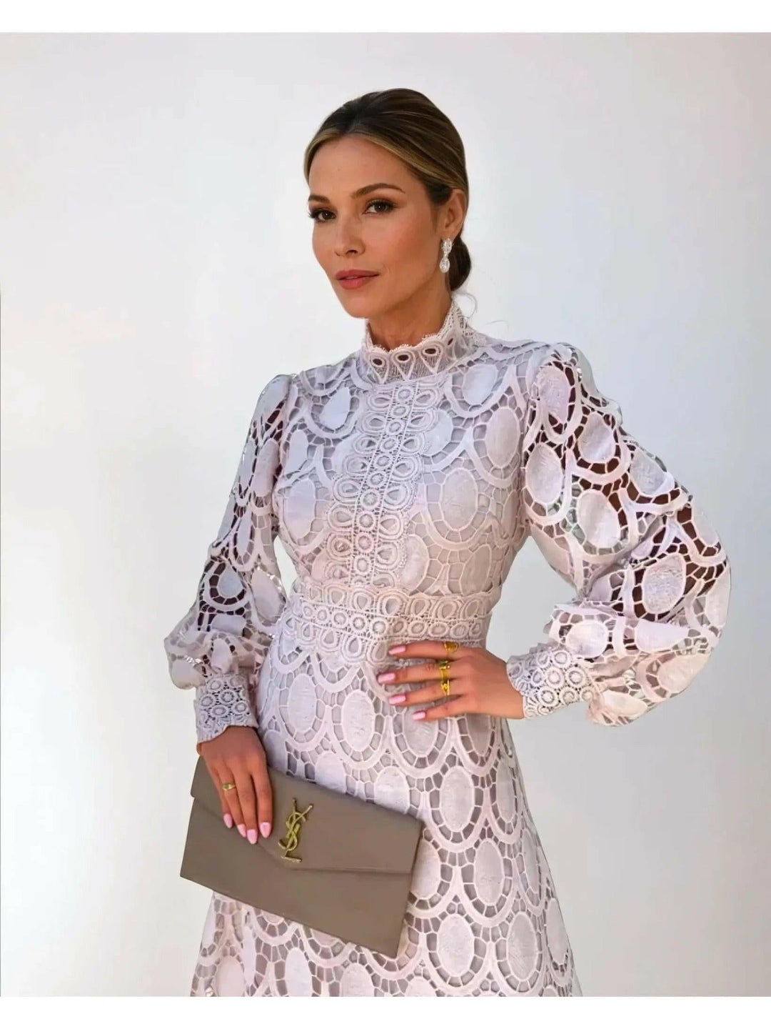 Women's Amélie - French Lace Dress Cocktail & Formal Dress from Clara & James Palm Beach