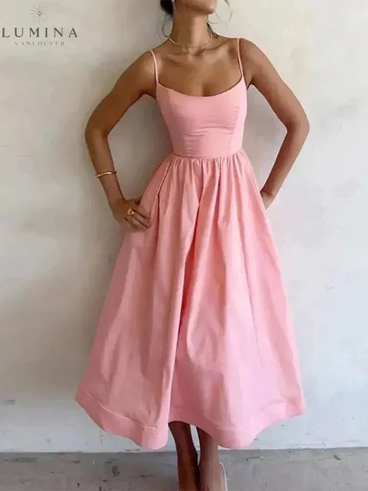 Women's Graceful Dress Wedding Guest Dress from Clara & James Palm Beach