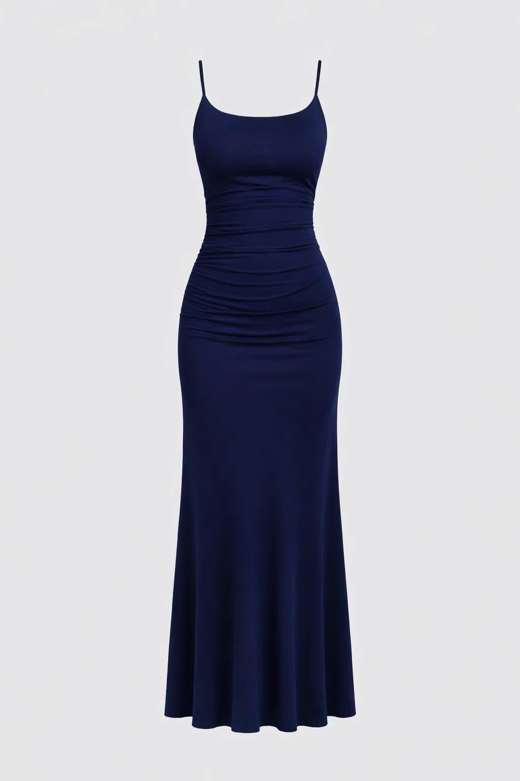 Women's Elegant Bodycon Maxi Wedding Guest Dress with Ruched Wedding Guest Dress from Clara & James Palm Beach