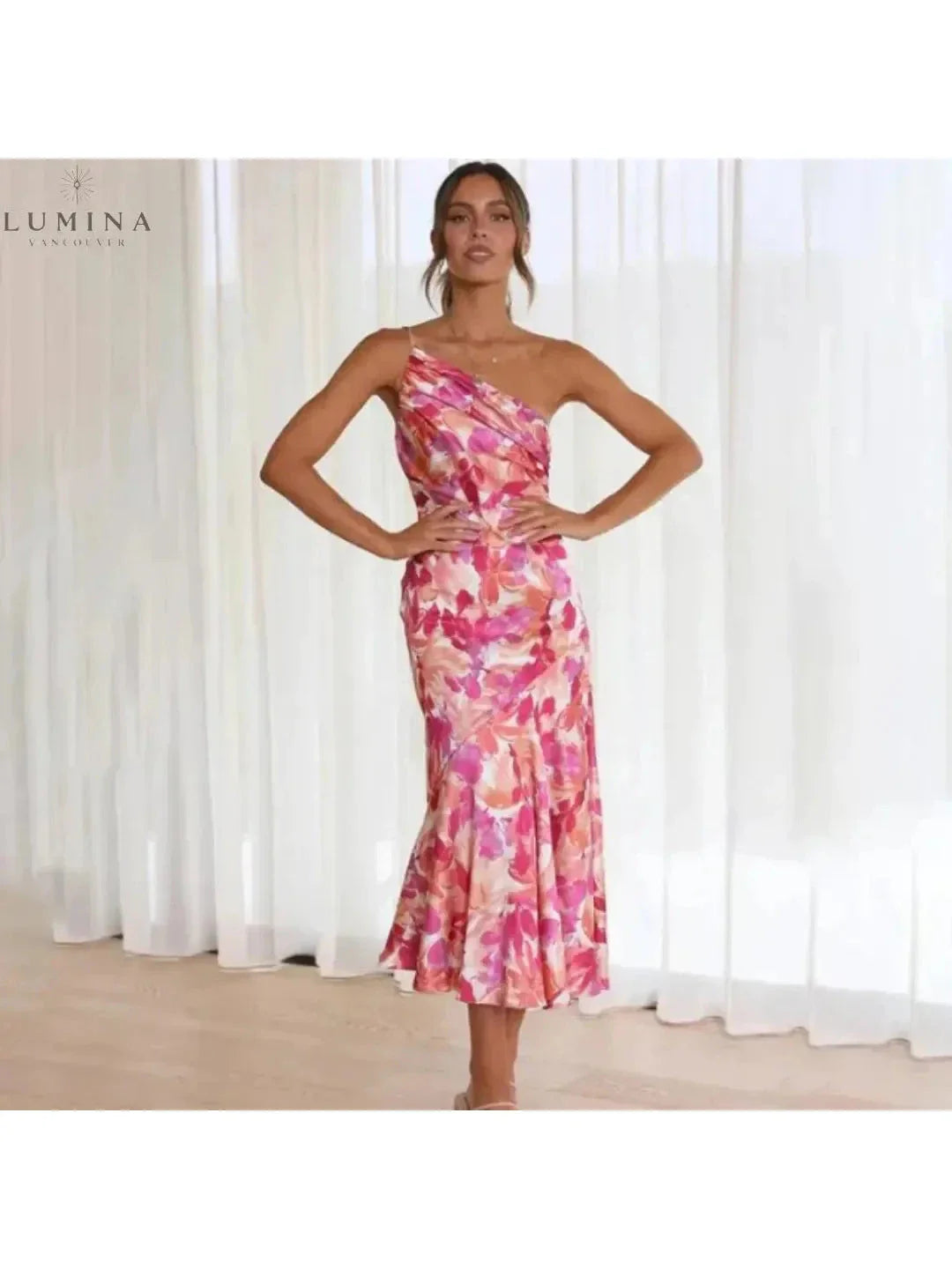Women's Summer Elegant Dress Wedding Guest Dress from Clara & James Palm Beach
