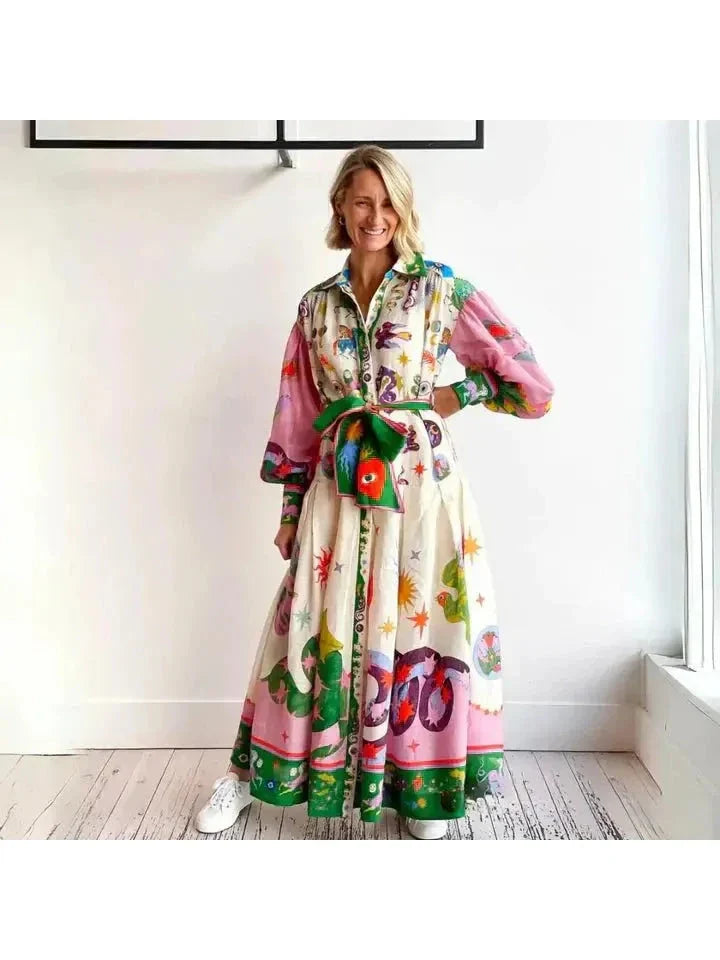 Women's Italian Maxi Dress Summer Dress from Clara & James Palm Beach