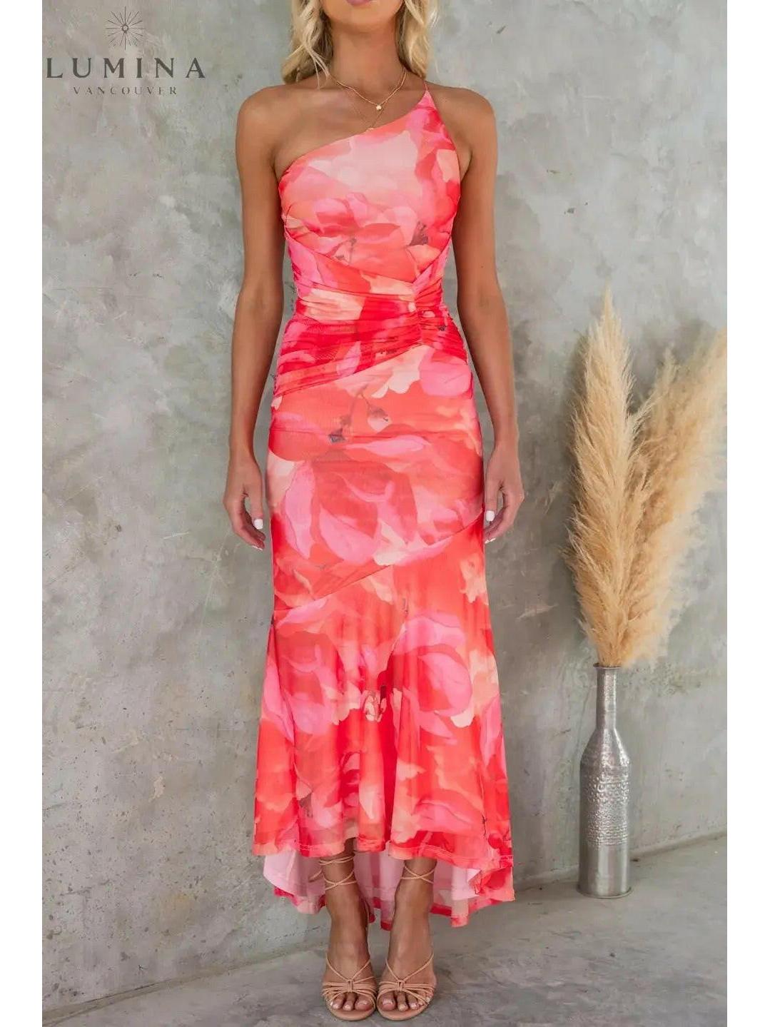 Women's Pleated Summer Dress Wedding Guest Dress from Clara & James Palm Beach