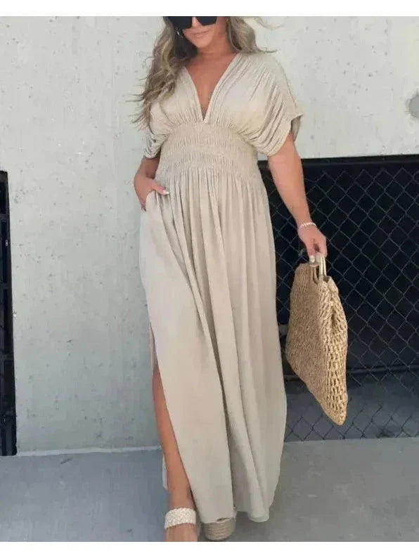 Women's Elegant Maxi Dress Summer Dress from Clara & James Palm Beach