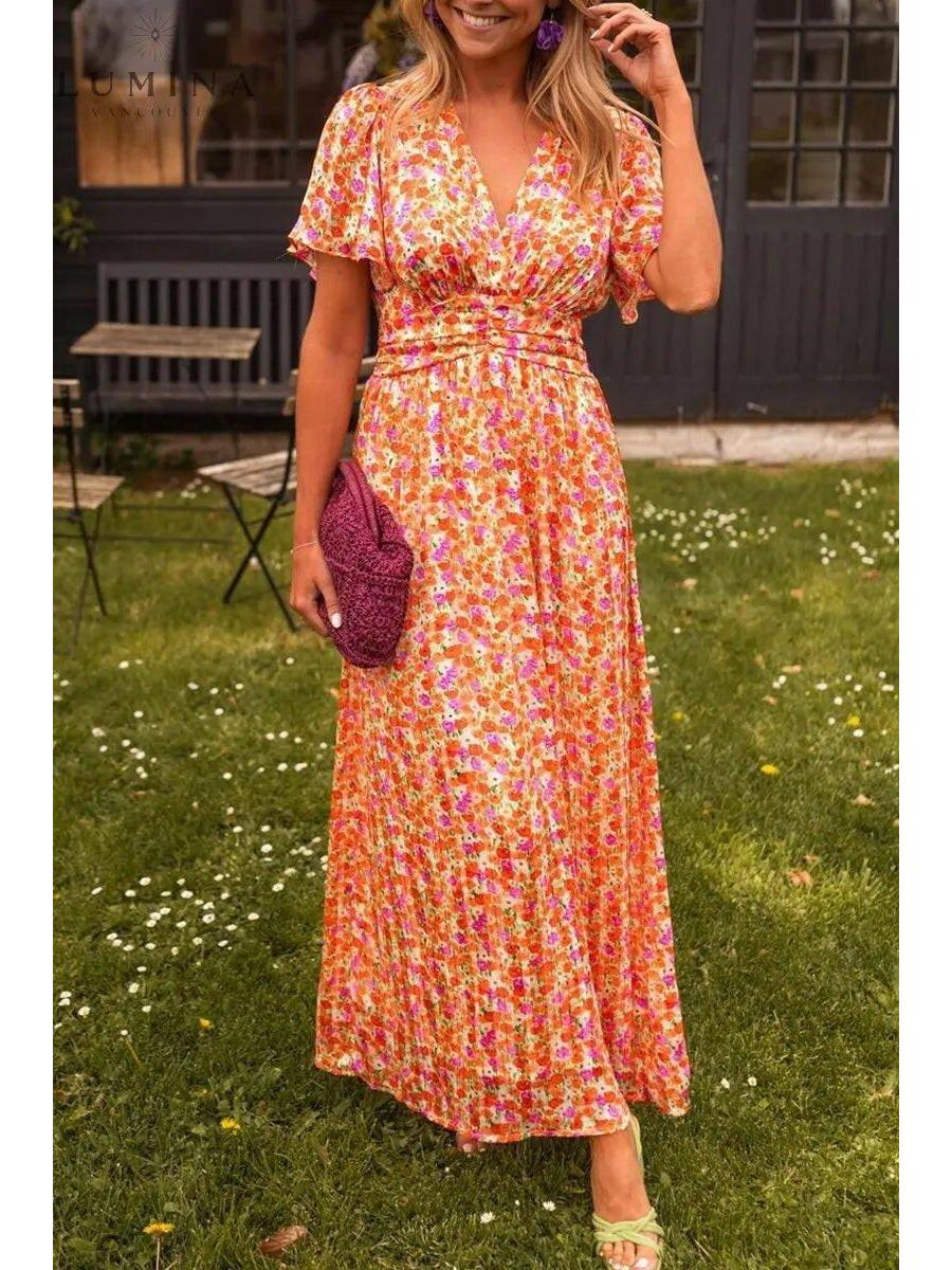 Women's Maxi Dress Wedding Guest Dress from Clara & James Palm Beach