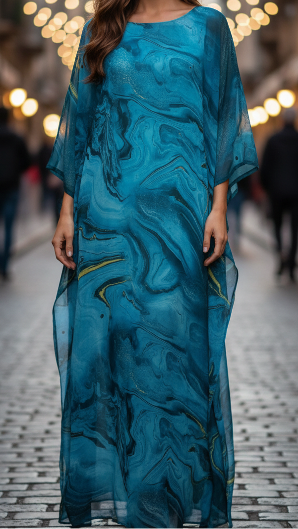 Women's Charming Chiffon Dress Cocktail & Formal Dress from Clara & James Palm Beach