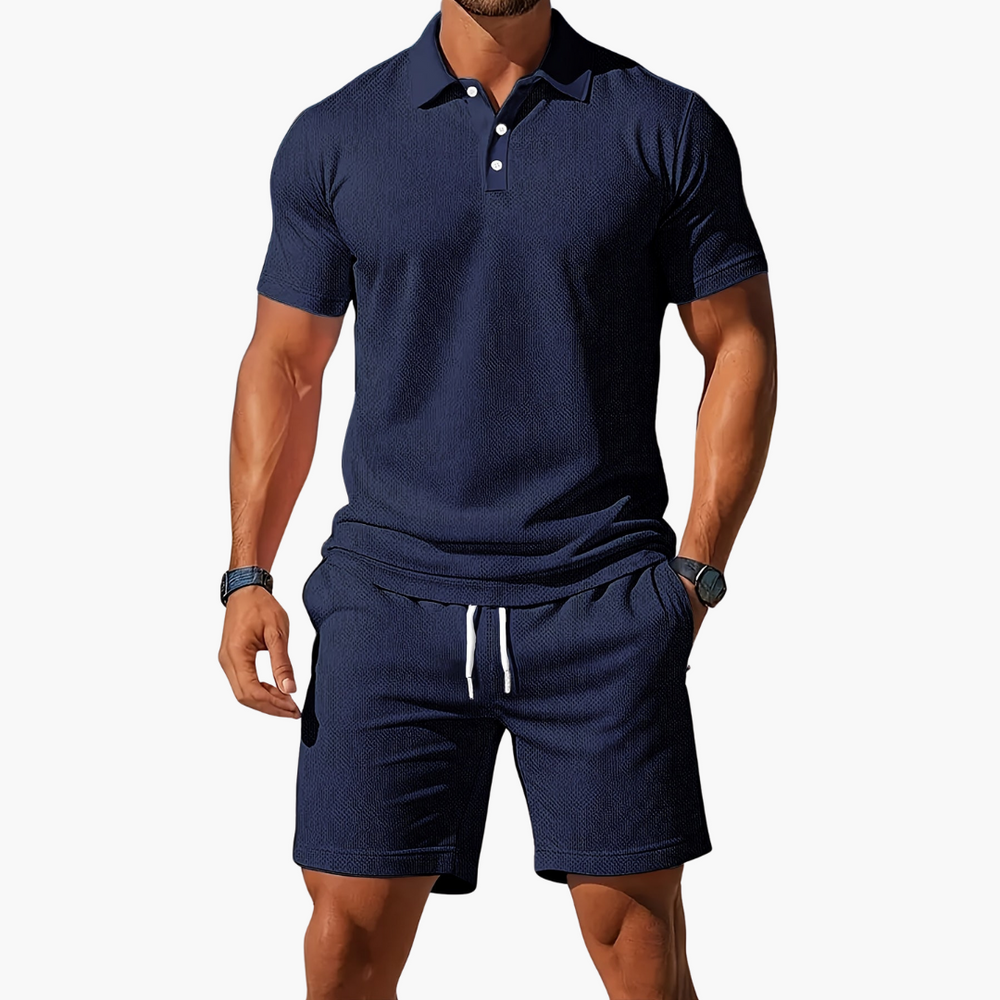 Men's Polo & Shorts Set | Casual