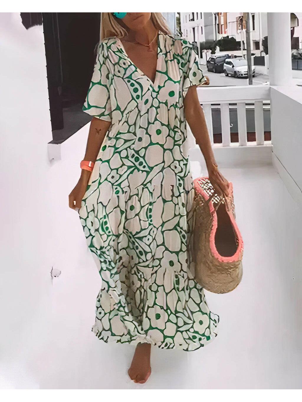 Women's Relaxed Summer Dress Summer Dress from Clara & James Palm Beach