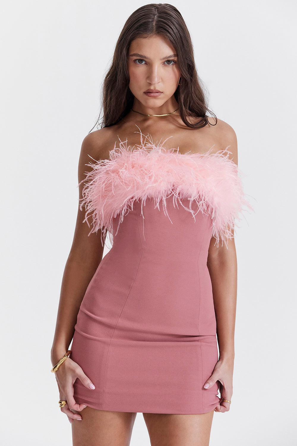 Women's Bodycon Mini Dress Homecoming Dress from Clara & James Palm Beach