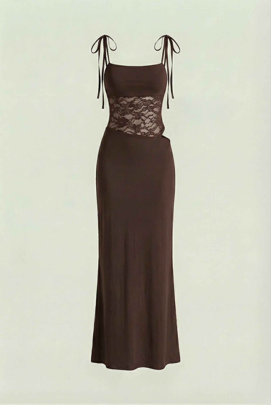 Women's Elegant Chocolate Bodycon Maxi Dress with Flattering Summer Dress from Clara & James Palm Beach
