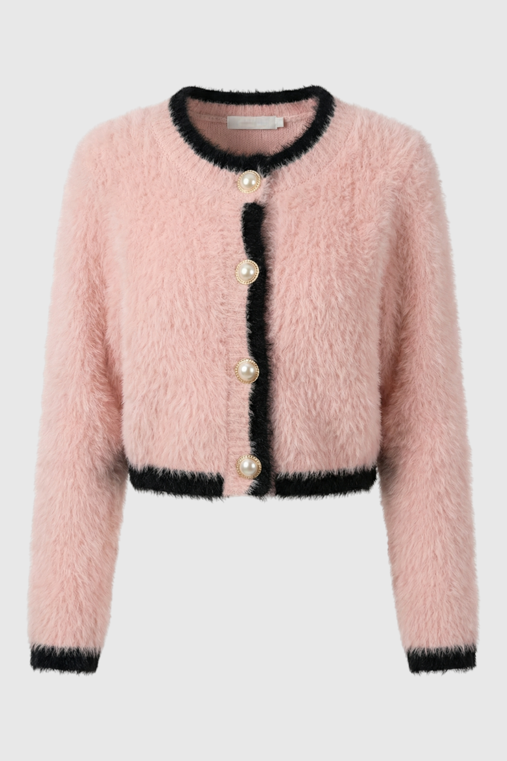 Women's Cozy Cropped Cardigan with Ribbed Details Fall Dress & Knitwear from Clara & James Palm Beach