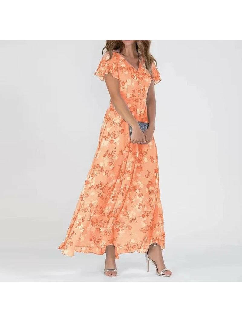 Women's Glamorous flattering fit Dress Wedding Guest Dress from Clara & James Palm Beach