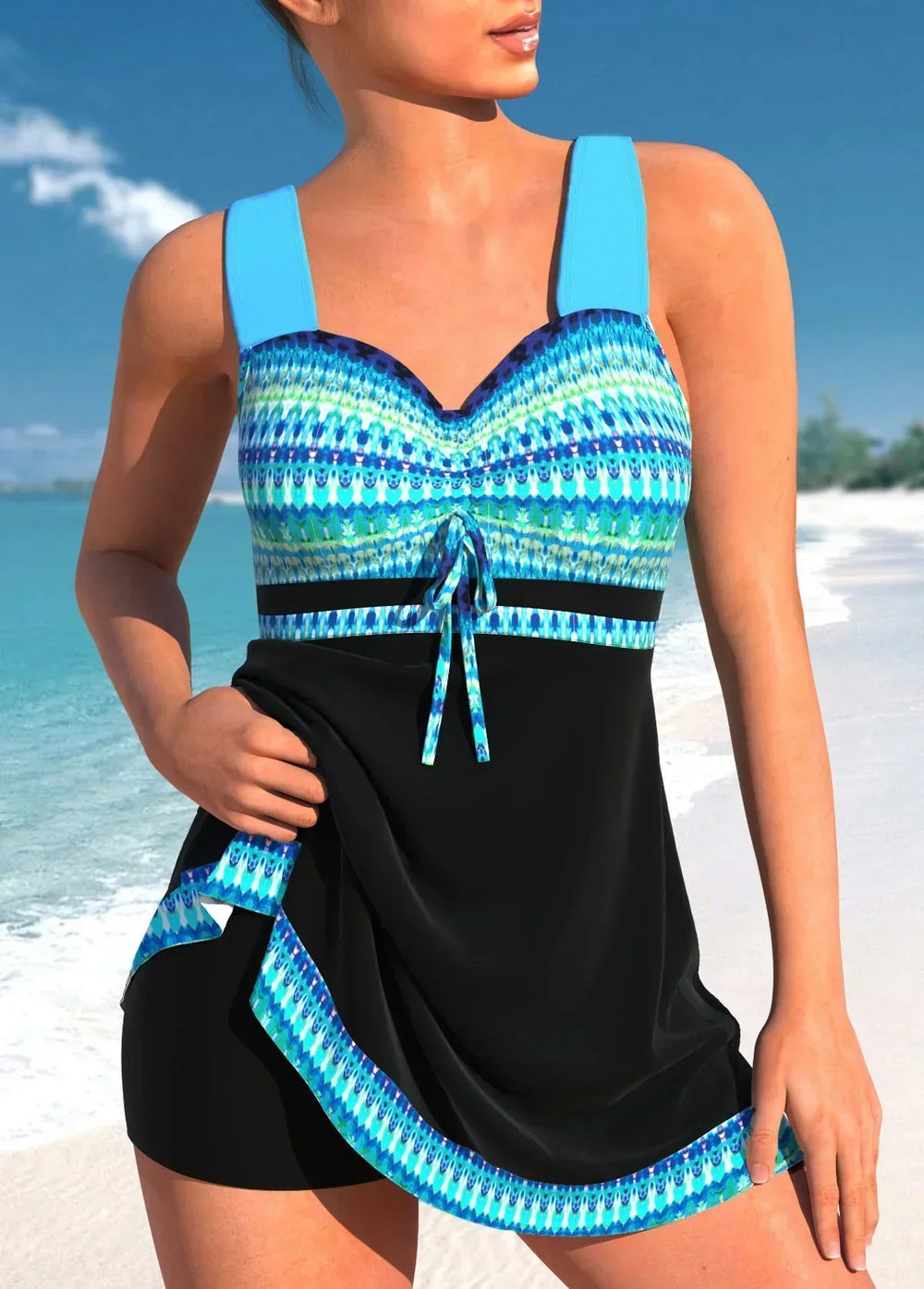 Women's Elegant One-Piece Swimsuit